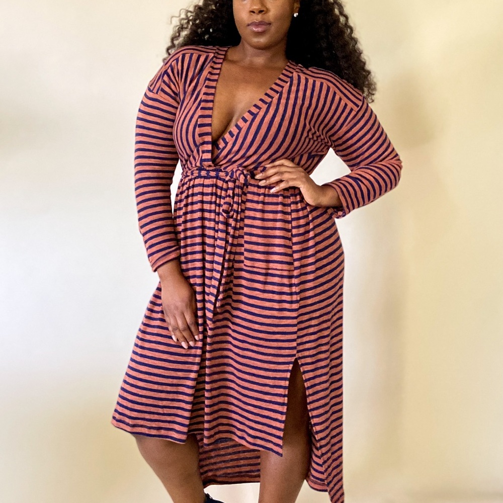 Earth Stripes Dress - Picture 3 of 4